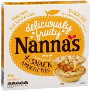 Nanna's Multipack Pies & Desserts Apricot Pie
