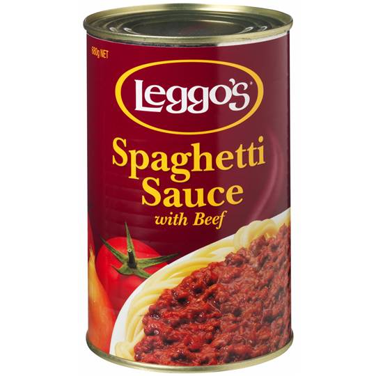 Leggos Pasta Sauce Spaghetti With Beef
