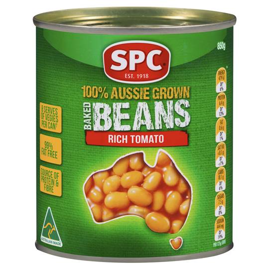 Spc Baked Beans Extra Tomato Sauce