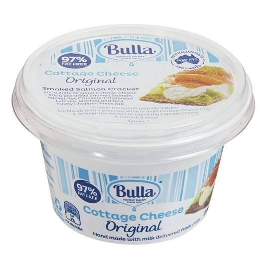 Bulla Low Fat Original Cottage Cheese Ratings Mouths Of Mums