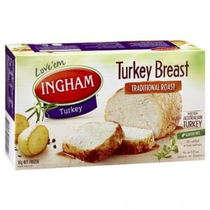 Ingham Frozen Turkey Breast Roast Traditional