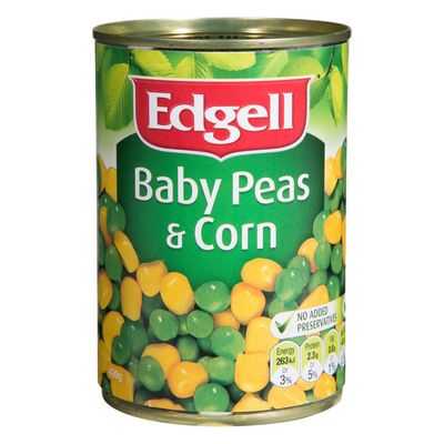 Edgell Mixed Vegetable Baby Peas & Super Sweet Corn