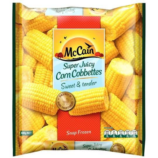 Mccain Super Juicy Corn Cobbettes