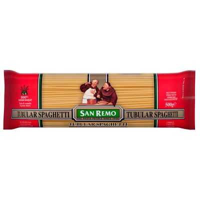 San Remo Spaghetti Tube Pasta No 6