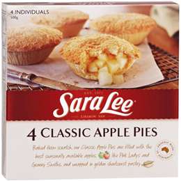Sara Lee Classic Multipack Pies & Desserts Apple Snack