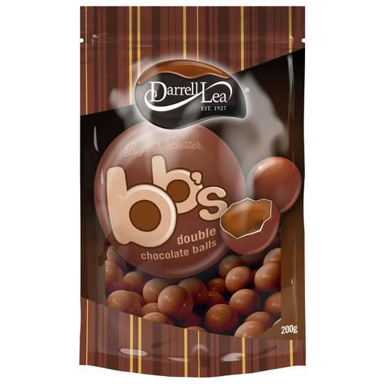 Darrell Lea Bb's Chocolate Balls Double Choc