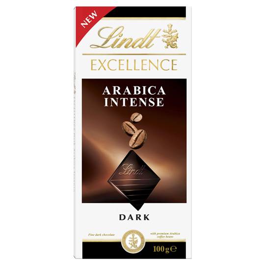 Lindt Excellence Dark Chocolate Arabica Intense