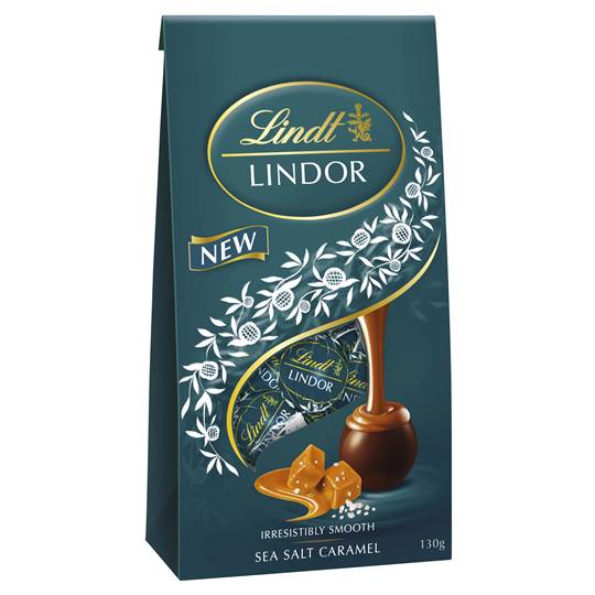 Lindt Lindor Chocolate Balls Sea Salt Caramel