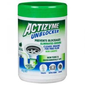 Actizyme Drain Cleaner Safe Pellet Natural