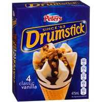Peters Drumstick Ice Cream Vanilla