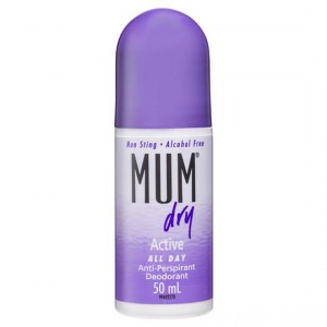 Mum Dry Anti Perspirant Deodorant Dry Active All Day