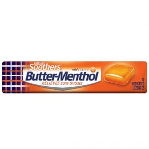 Allen's Butter-menthol Throat Lozenge Liquid Centre