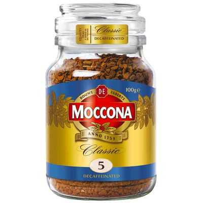 Moccona Classic Decaffeinated Coffee