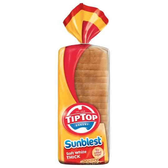 Tip Top Sunblest White Thick Sliced Bread