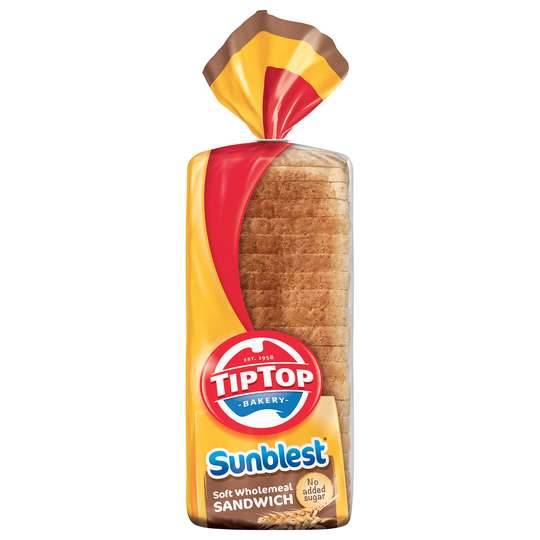 Tip Top Sunblest Wholemeal Sandwich Bread