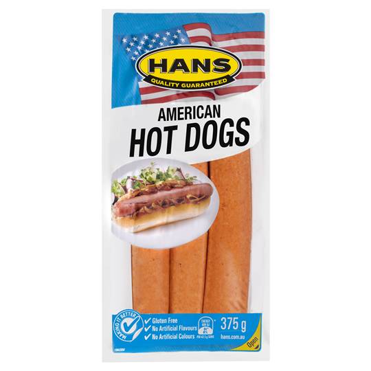 Hans Hot Dogs American