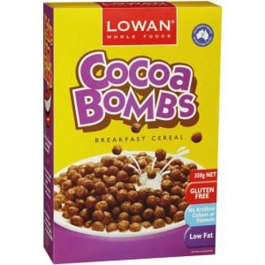 Lowan Cereal Cocoa Bombs