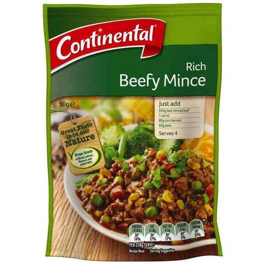 Continental Recipe Base Rich Beefy Mince