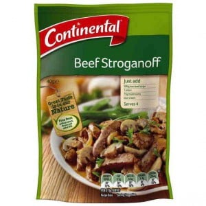 Continental Recipe Base Beef Stroganoff