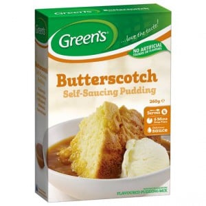 Greens Pudding Butterscotch Sponge