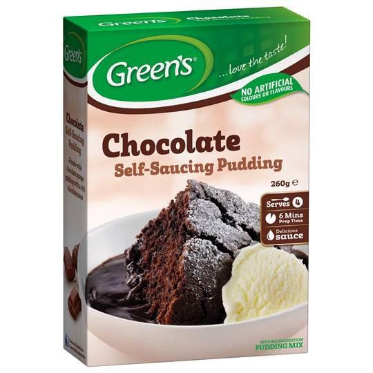 Greens Pudding Chocolate Sponge
