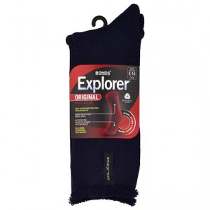 Bonds Explorer Socks Mens Black Size 6-10