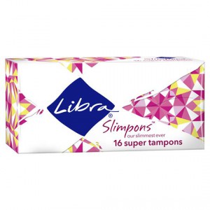 Libra Tampons Tapered Design Super