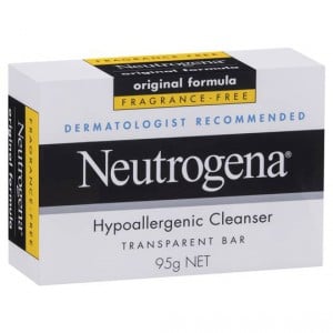 Neutrogena Facial Cleanser Hypoallergenic Bar