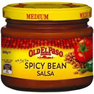 Old El Paso Spicy Bean Salsa Medium Spicy Bean
