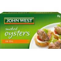 John West Oysters Smoked In Oil