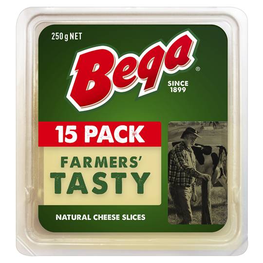 Bega Tasty Natural Cheese Slices