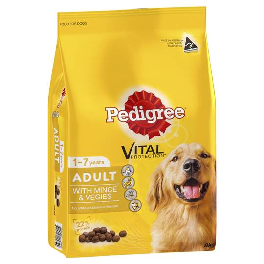 Pedigree Adult Dog Food With Mince & Vegies
