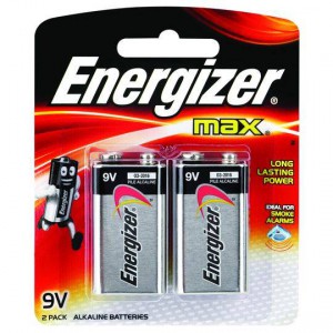 Energizer Max 9v Batteries