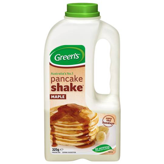 Greens Maple Syrup Pancake Shake