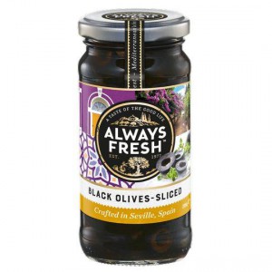 Always Fresh Olives Black Sliced