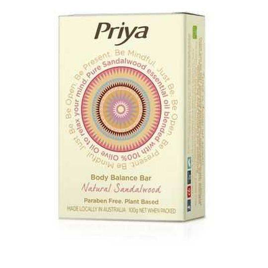Priya Soap Bar Natural Sandalwood