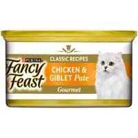 Fancy Feast Adult Cat Food Chicken & Giblets Pate