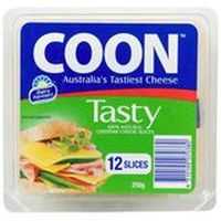 Coon Natural Tasty Cheese Slices