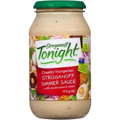 Continental Tonight Simmer Sauce Stroganoff