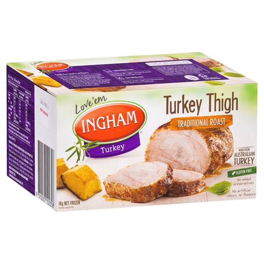 Ingham Frozen Turkey Thigh Roast Traditional
