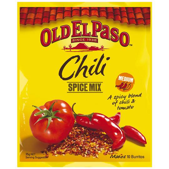 Old El Paso Chilli Spice Mix