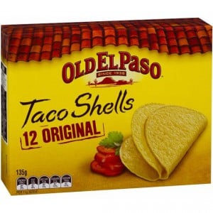 Old El Paso Taco Shells Regular Crunchy