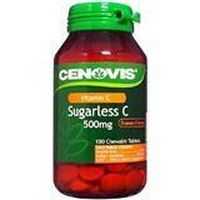 Cenovis Sugarless C 500mg Orange Flavour Tablets