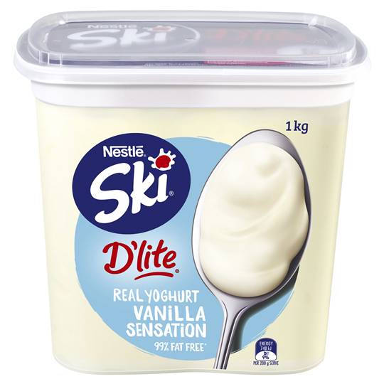 Ski D'lite Vanilla Creme Yoghurt
