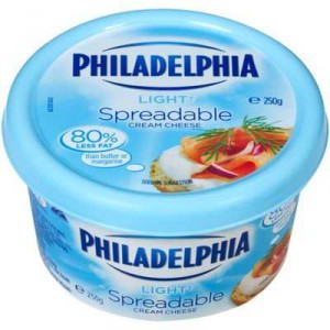 Kraft Lite Philadelphia Spreadable Tub