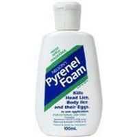 Pyrenel Head Lice Treatment Shampoo Foam