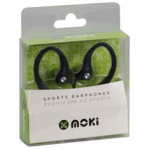 Moshi Black Sports Headphones