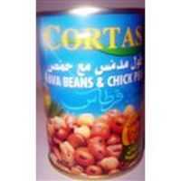 Cortas Canned Beans Fava Chickpea Cooked