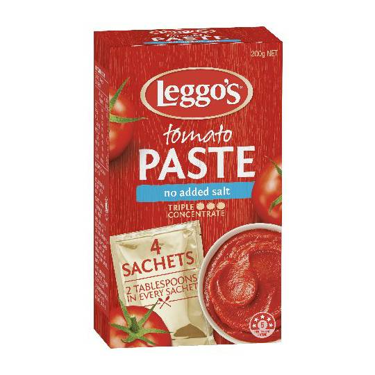 Leggos Tomato Paste No Added Salt Sachets