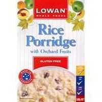 Lowan Gluten Free Cereal Rice Wih Orchard Fruits